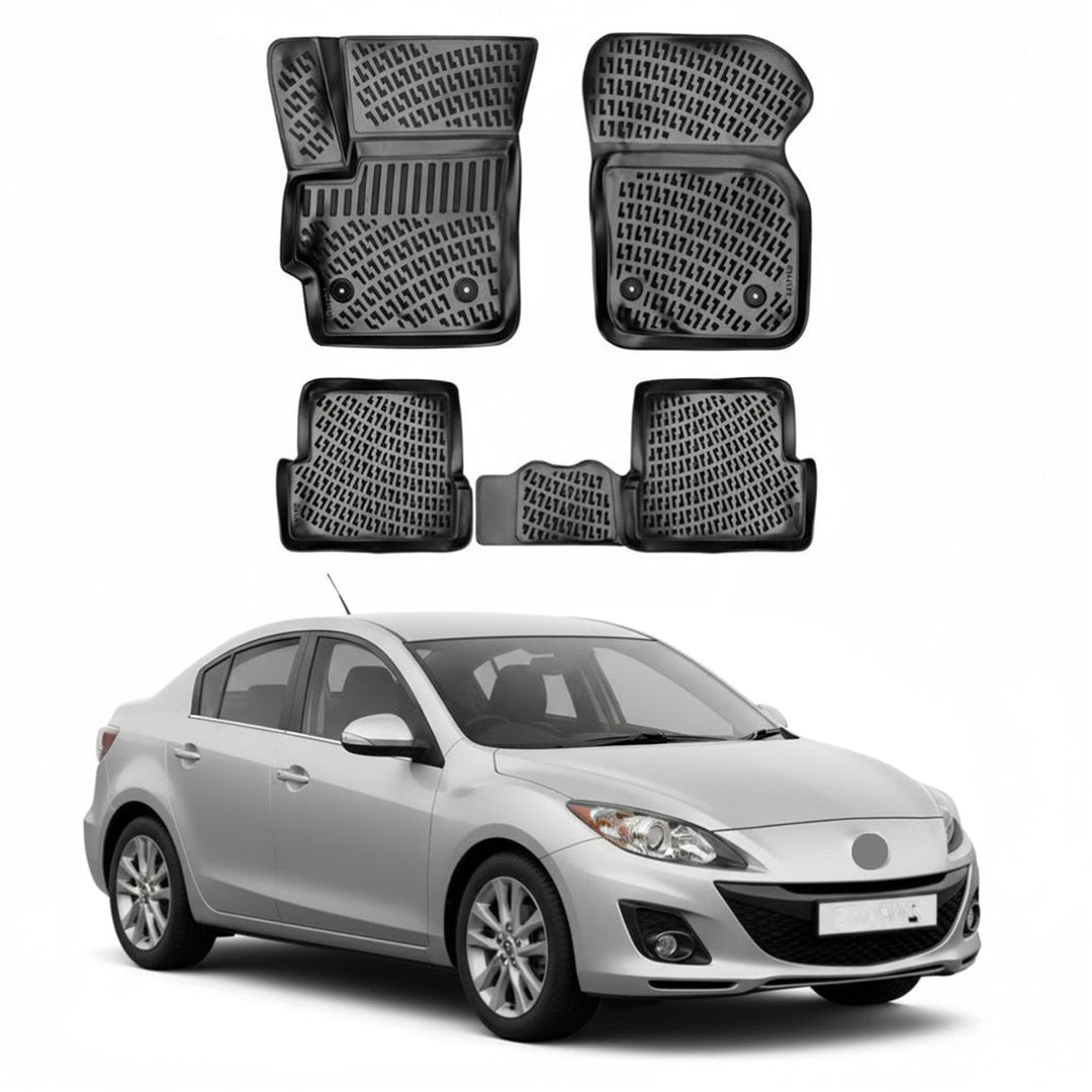 Mazda 3 3D Paspas - Siyah | 2009-2013 Arası, SD