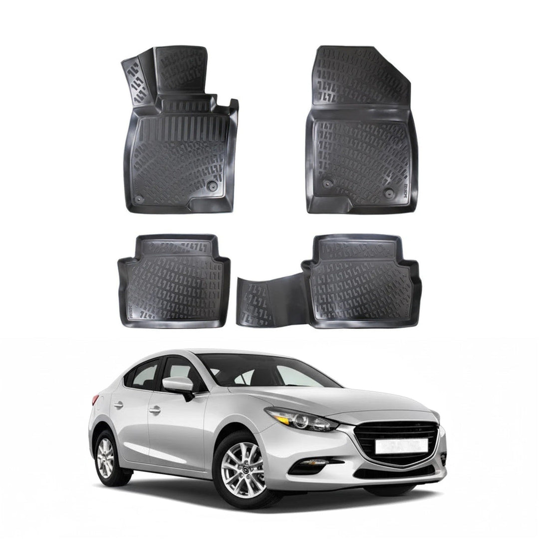 Mazda 3 3D Paspas - Siyah | 2013 -2019 Arası, SD