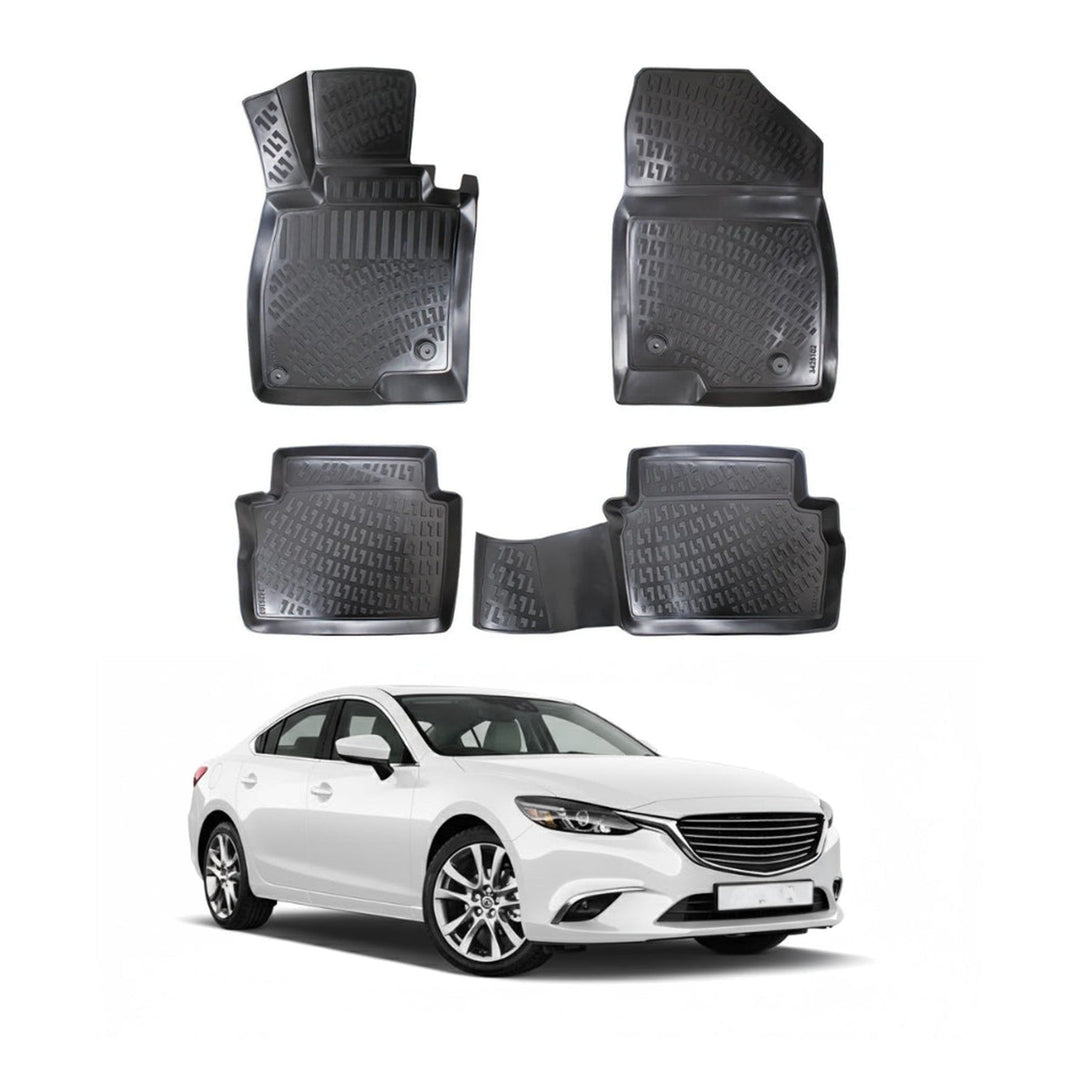 Mazda 6 3D Paspas - Siyah | 2012 ve Sonrası, SD