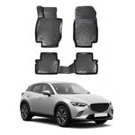 Resmi Galeri görüntüleyicisine yükleyin, Mazda CX-3 3D Paspas - Siyah | 2015 ve Sonrası