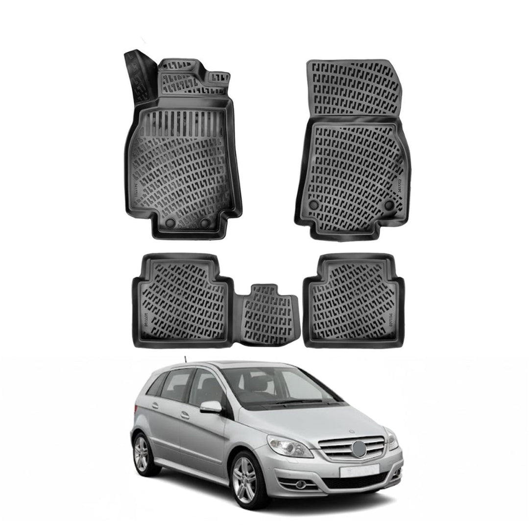 Mercedes B Class W245 3D Paspas - Siyah | 2005-2011 Arası, HB
