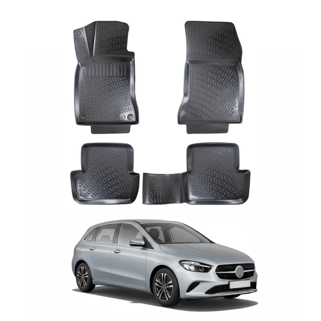 Mercedes B Class W247 3D Paspas - Siyah | 2018 ve Sonrası, HB
