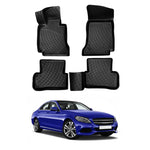 Resmi Galeri görüntüleyicisine yükleyin, Mercedes C Class W205 3D Paspas - Siyah | 2014-2021 Arası, SD