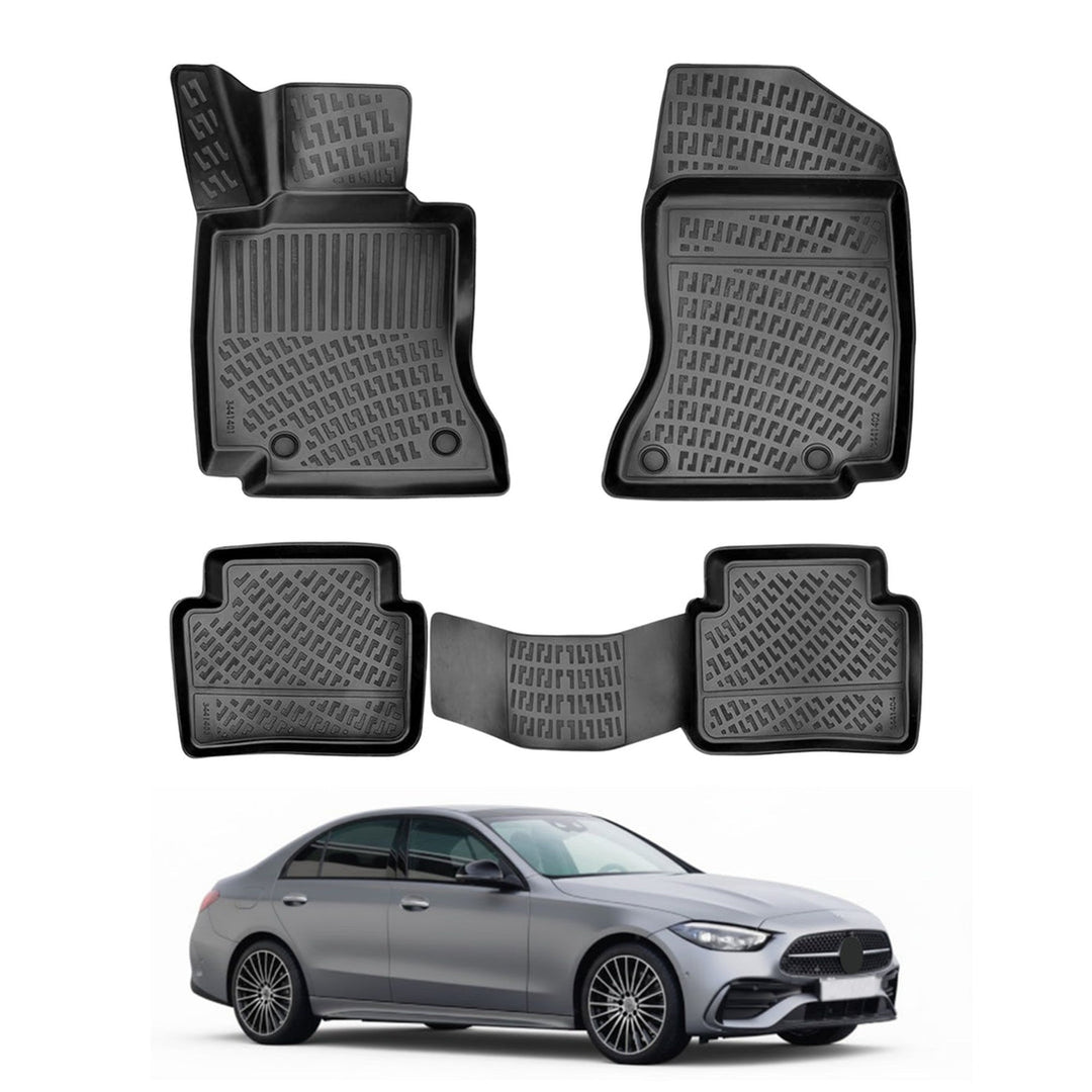 Mercedes C Class W206 3D Paspas - Siyah | 2021 ve Sonrası, SD