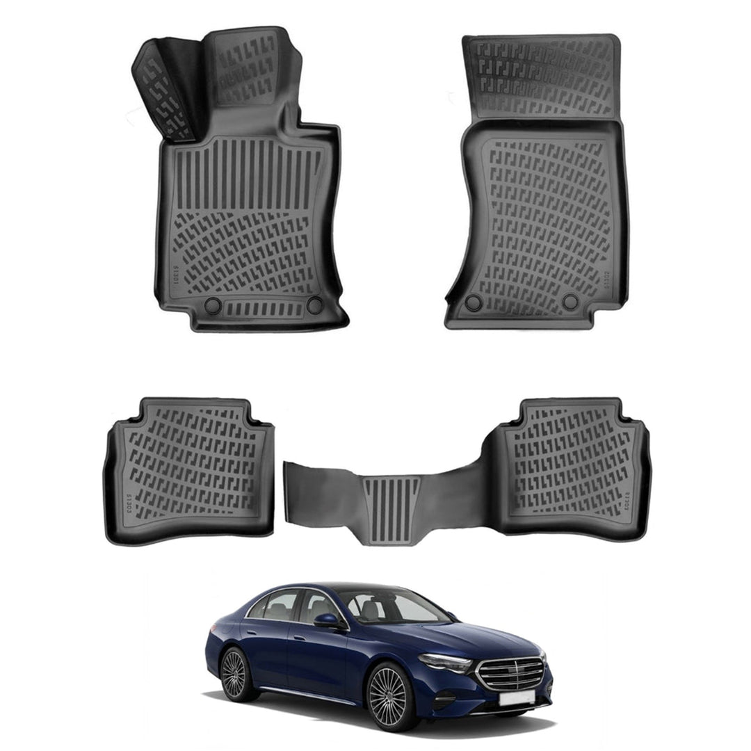 Mercedes E Class W214 3D Paspas - Siyah | 2023 ve Sonrası, SD