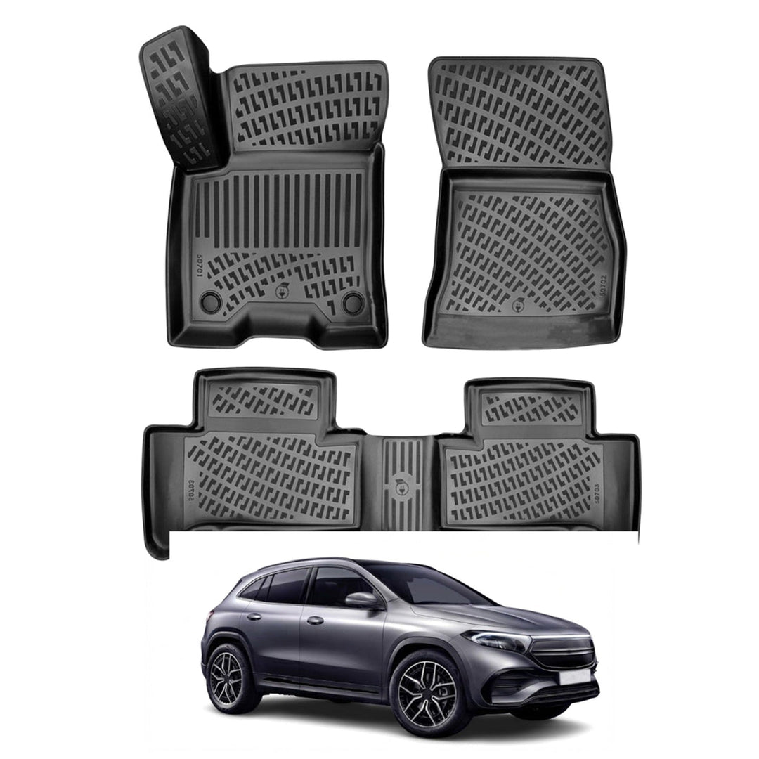 Mercedes EQA 3D Paspas - Siyah | 2021 ve Sonrası
