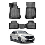Resmi Galeri görüntüleyicisine yükleyin, Mercedes EQC 3D Paspas - Siyah, Elektrikli | 2019 ve Sonrası