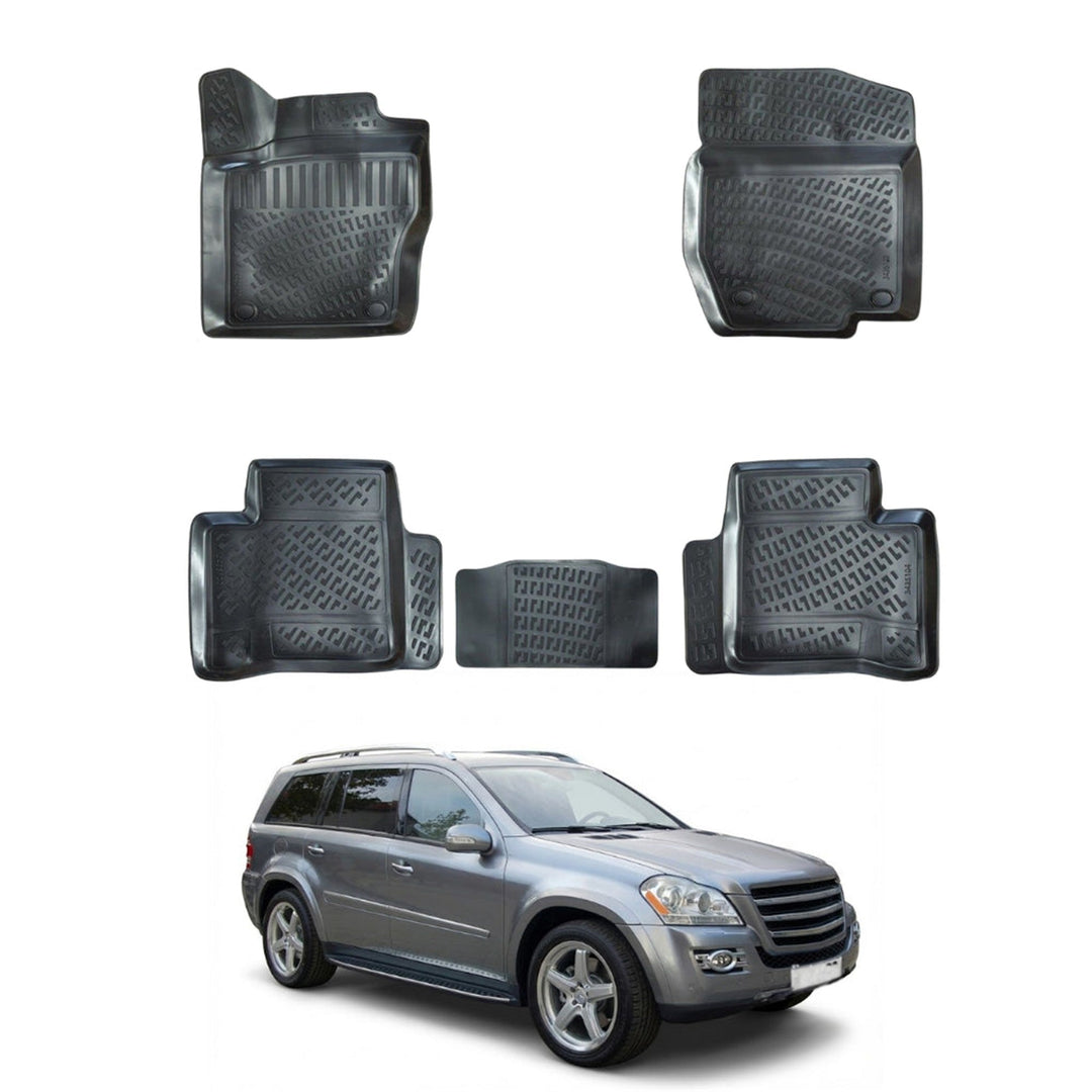 Mercedes GL 3D Paspas - Siyah | 2007-2012 Arası