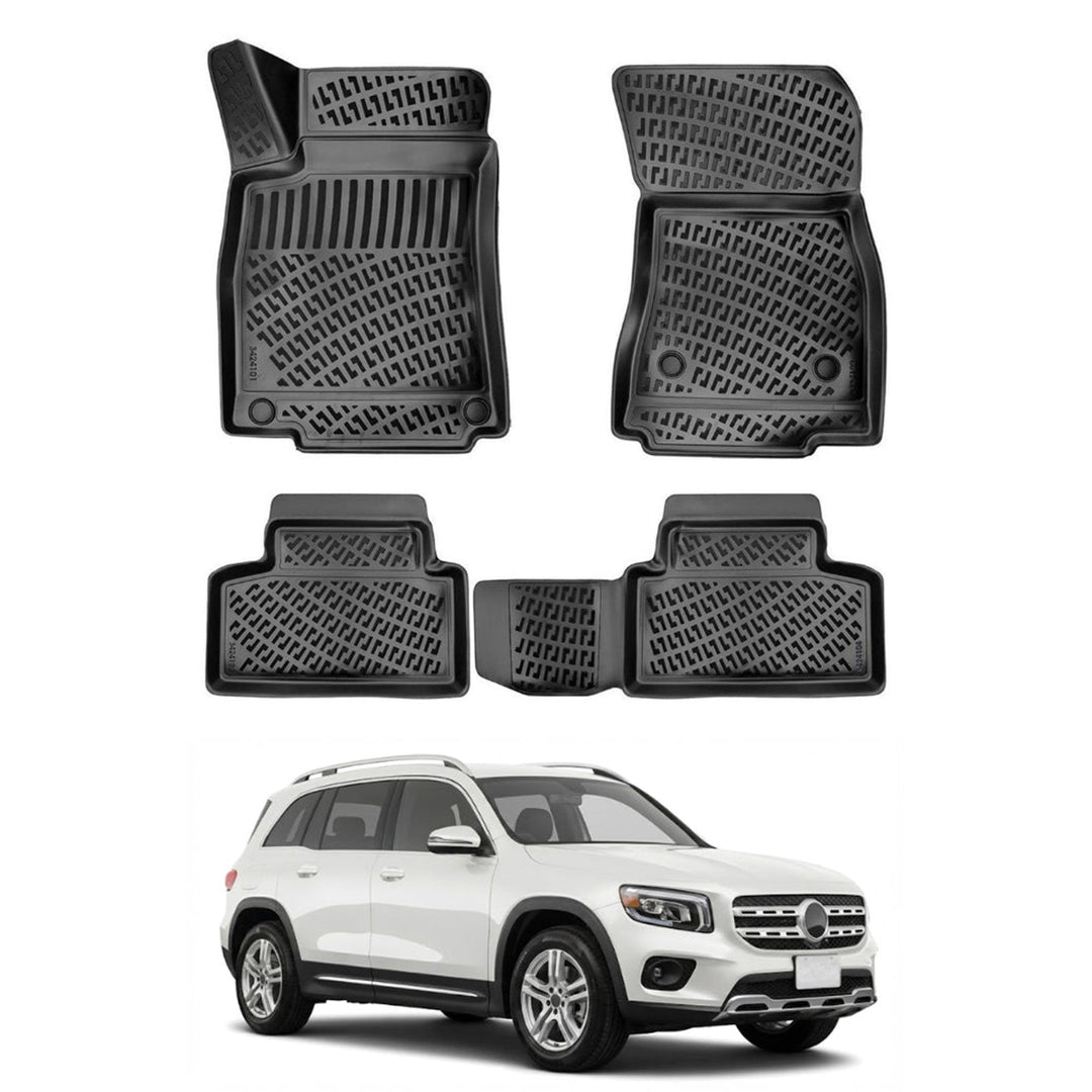 Mercedes GLB 3D Paspas - Siyah | 2019 ve Sonrası