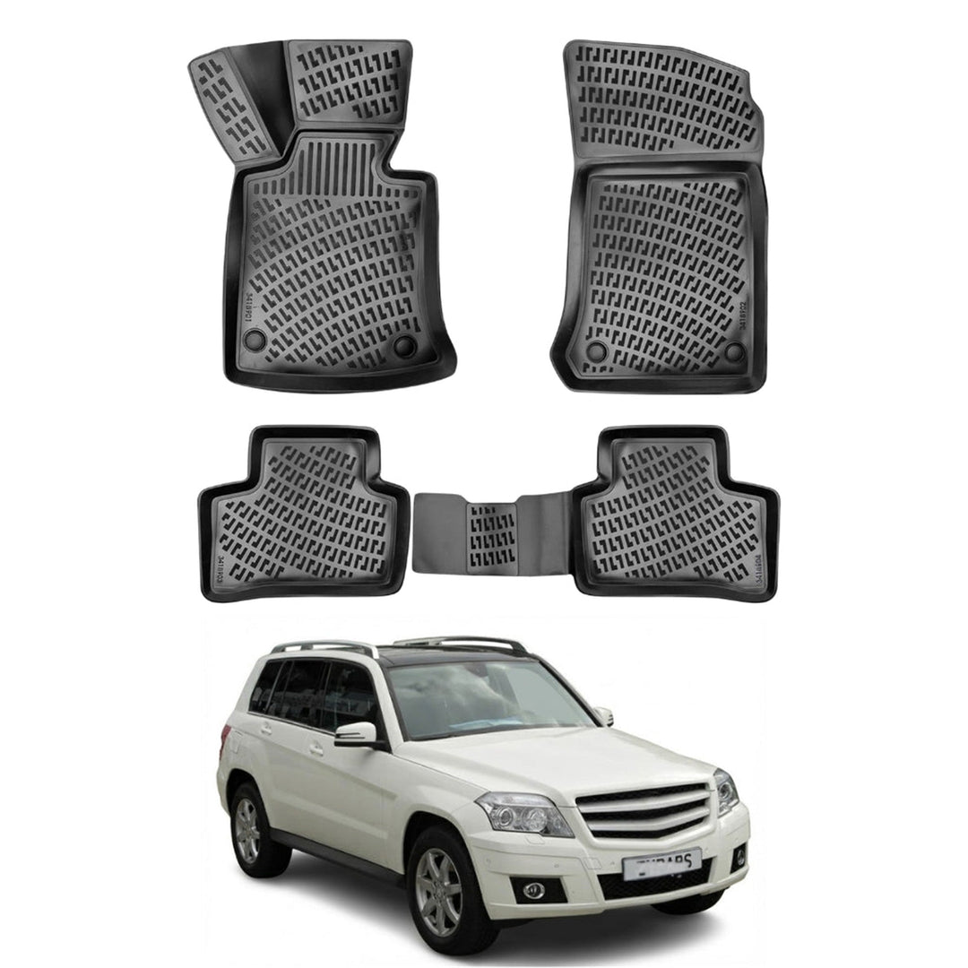 Mercedes GLK 3D Paspas - Siyah | 2008-2015 Arası