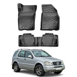 Resmi Galeri görüntüleyicisine yükleyin, Mercedes ML Class W163 3D Paspas - Siyah | 1998-2005 Arası