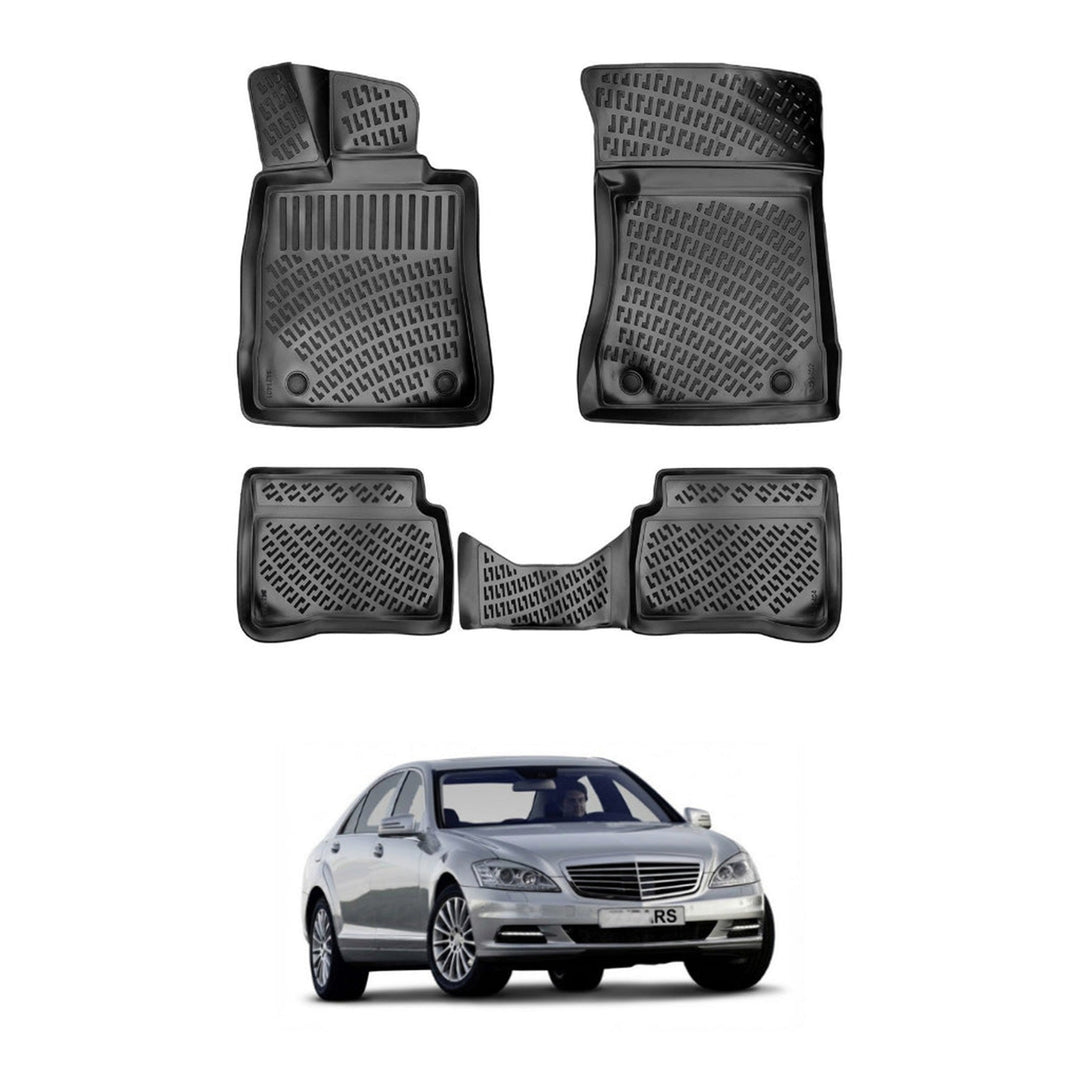 Mercedes S Class W221 3D Paspas - Siyah, Kısa Şase | 2006-2013 Arası, SD