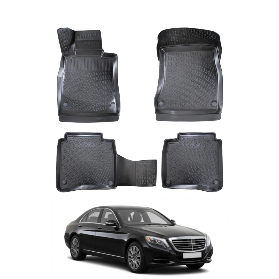 Mercedes S Class W222 3D Paspas - Siyah, Uzun Şase | 2014-2020 Arası, SD