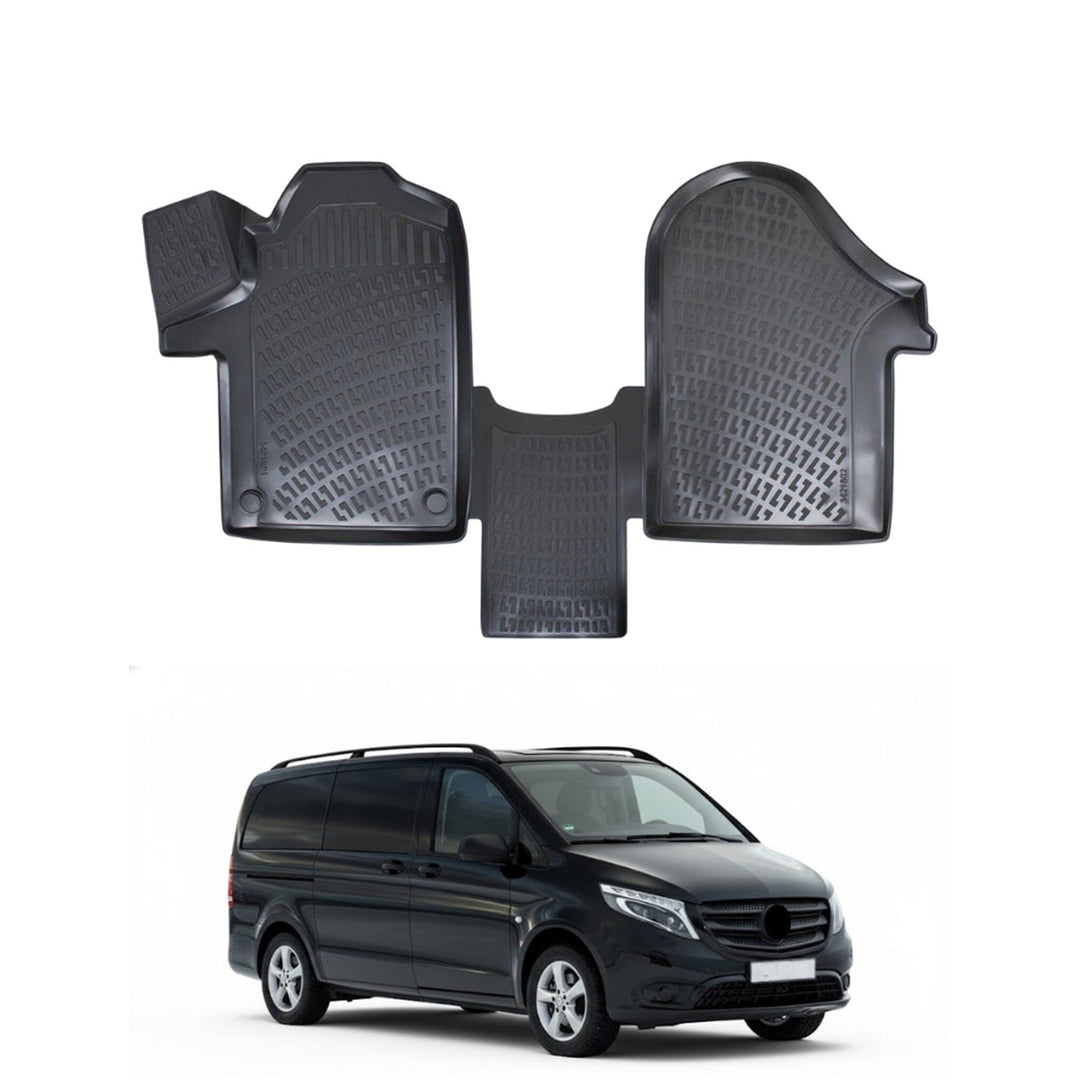 Mercedes Vito W447 3D Paspas - Siyah | 2014 ve Sonrası
