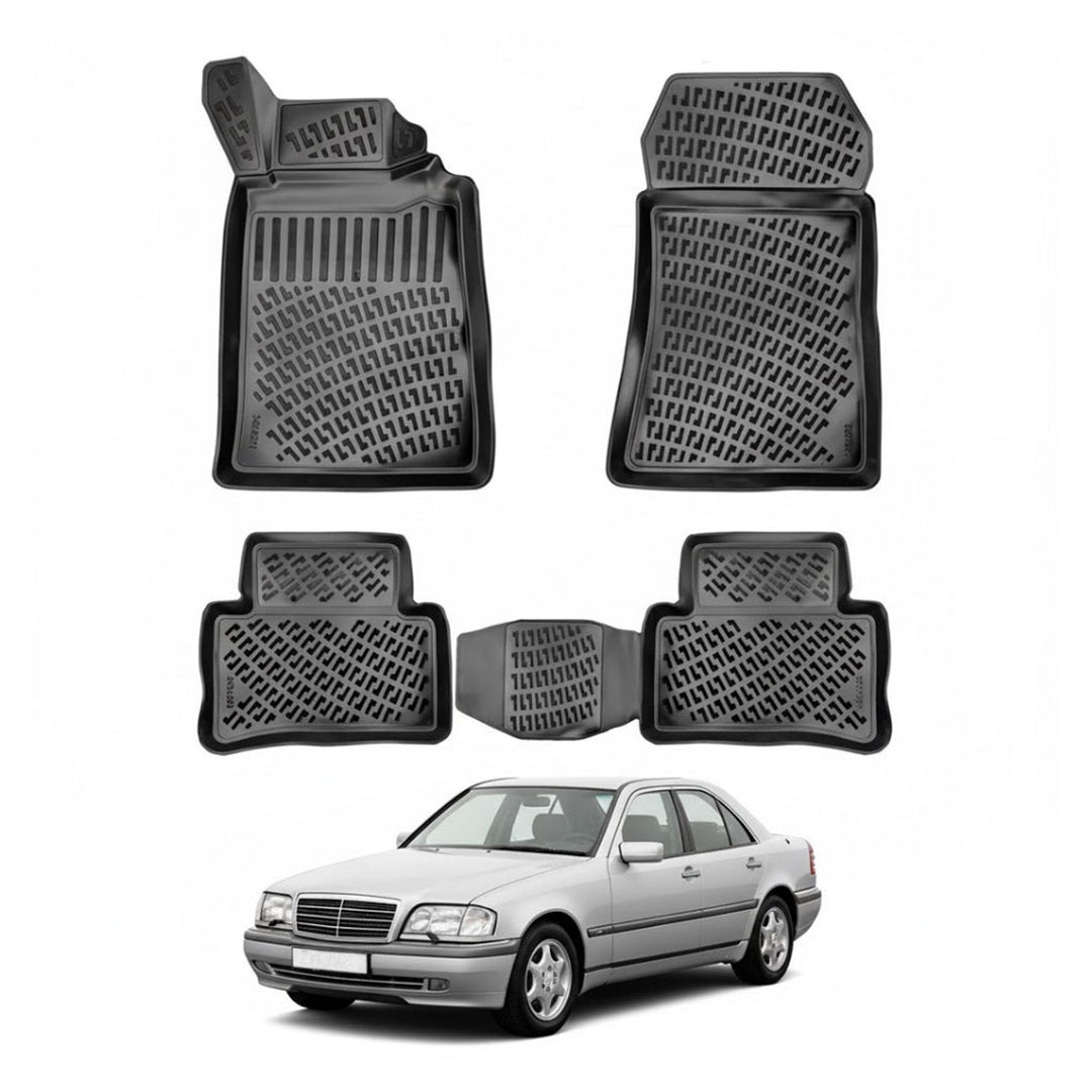 Mercedes C Class W202 3D Paspas - Siyah | 1993-2000 Arası, SD