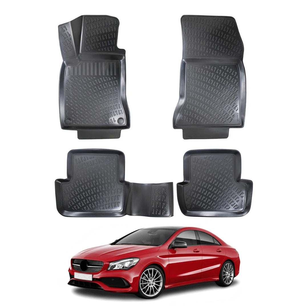 Mercedes CLA 3D Paspas - Siyah | 2013-2019 Arası, SD