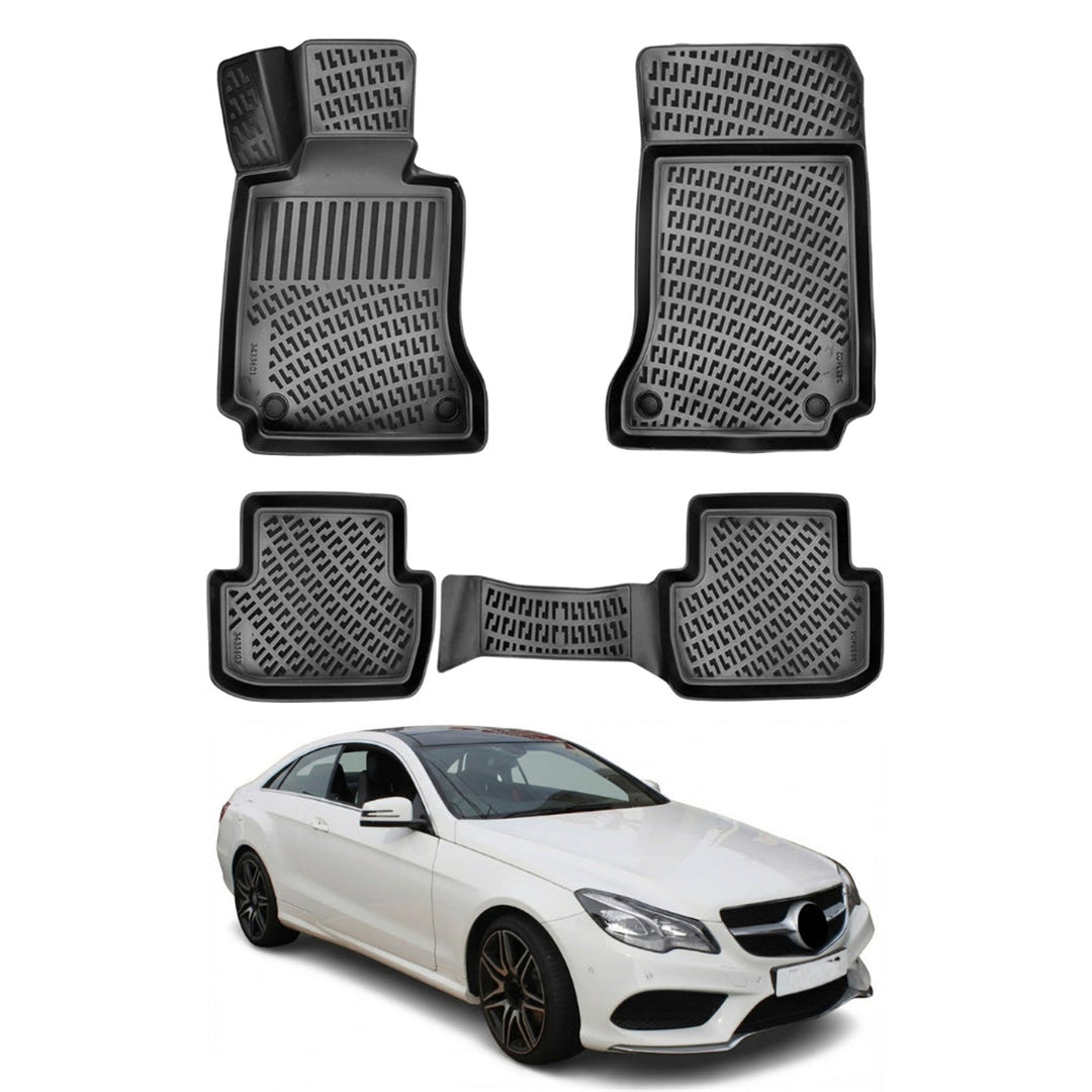 Mercedes E Class W207 3D Paspas - Siyah | 2010-2017 Arası, Coupe