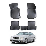 Resmi Galeri görüntüleyicisine yükleyin, Mercedes CLK C209 3D Paspas - Siyah | 2002-2010 Arası, Coupe