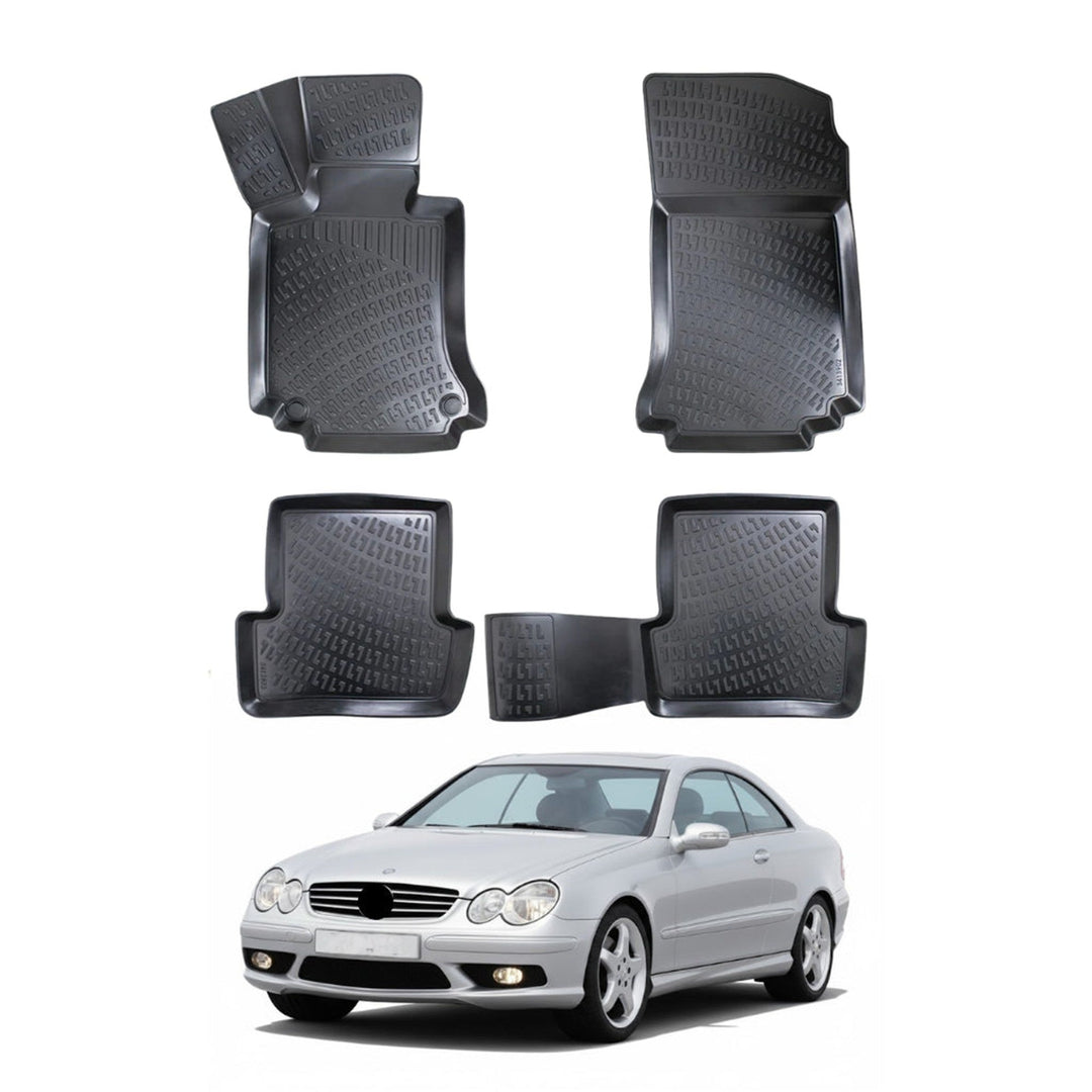 Mercedes CLK C209 3D Paspas - Siyah | 2002-2010 Arası, Coupe