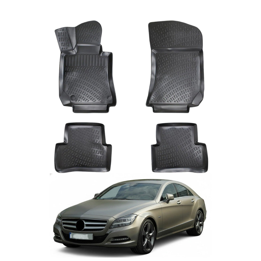 Mercedes CLS C218 3D Paspas - Siyah | 2010-2018 Arası, SD