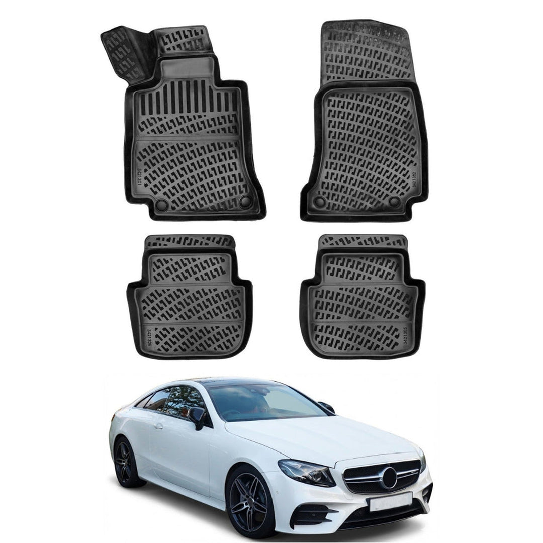 Mercedes E Class C238 3D Paspas - Siyah | 2017 ve Sonrası, Coupe