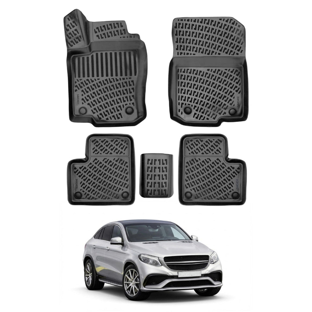 Mercedes GLE C292 3D Paspas - Siyah | 2015-2019 Arası, Coupe