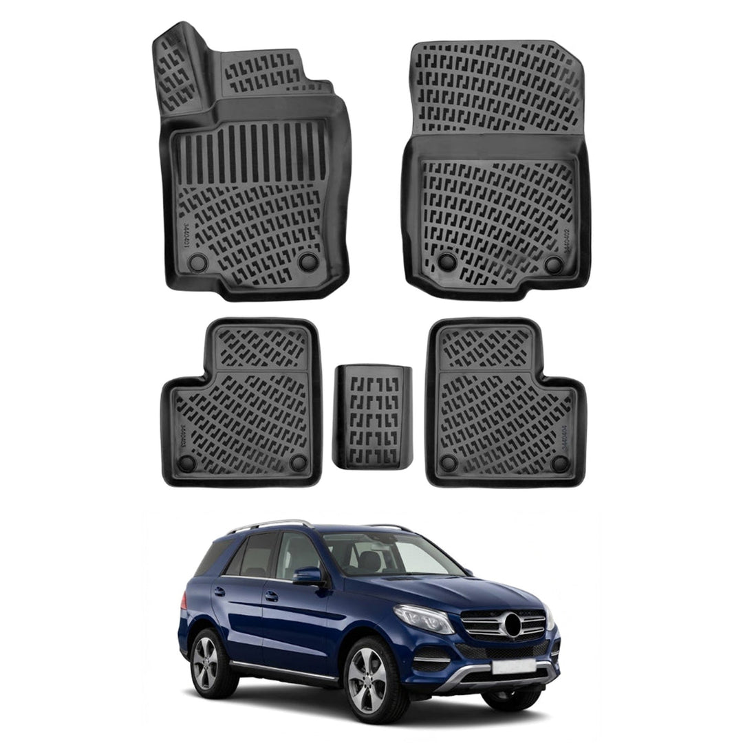 Mercedes GLE W166 3D Paspas - Siyah | 2015-2019 Arası