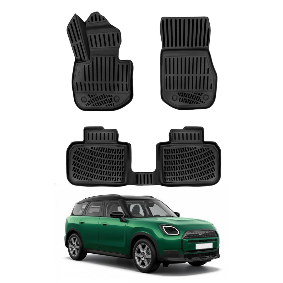 Mini Countryman U25 3D Paspas - Siyah, Elektrikli | 2024 ve Sonrası