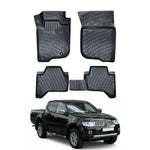 Resmi Galeri görüntüleyicisine yükleyin, Mitsubishi L200 3D Paspas - Siyah | 2005-2018 Arası