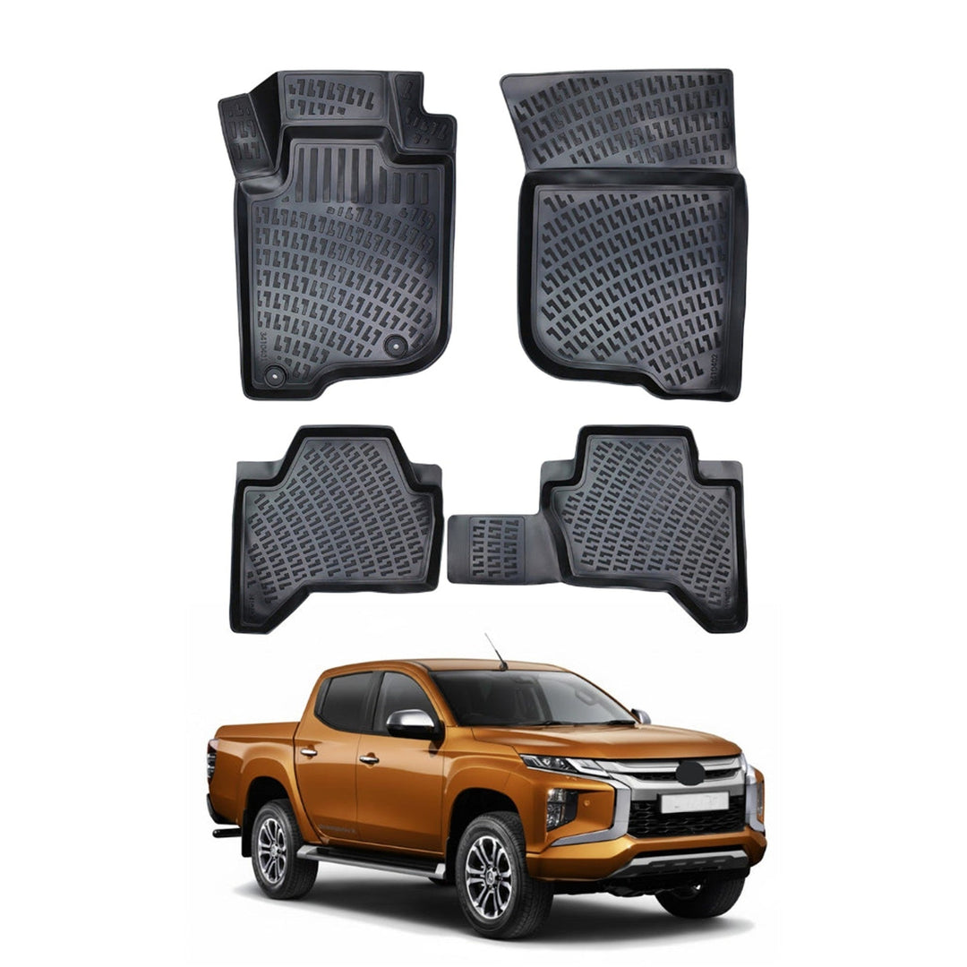Mitsubishi L200 3D Paspas - Siyah, Blizzard/Tornado/Storm Paket | 2019-2023 Arası