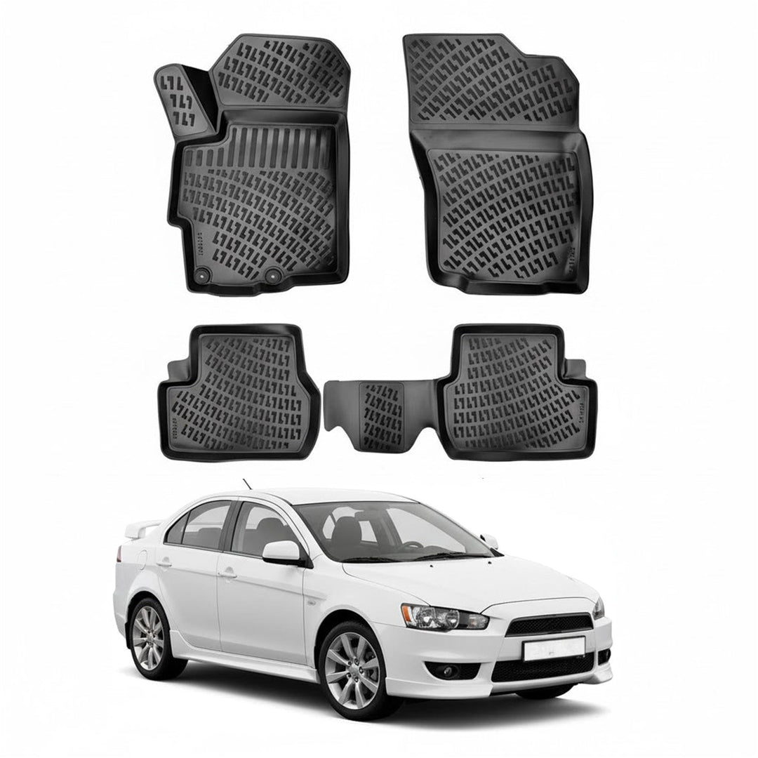 Mitsubishi Lancer 3D Paspas - Siyah | 2008 ve Sonrası, SD