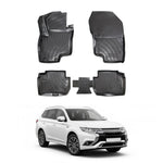 Resmi Galeri görüntüleyicisine yükleyin, Mitsubishi Outlander Hybrid 3D Paspas - Siyah | 2019 ve Sonrası