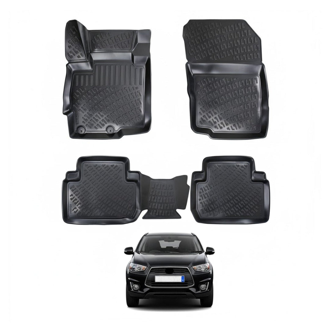 Mitsubishi Outlander Sport 3D Paspas - Siyah | 2010-2022 Arası