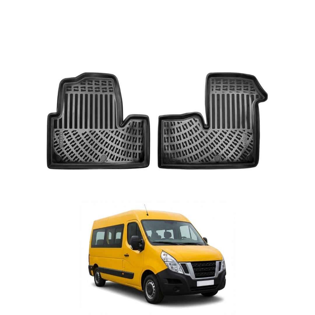 Nissan Nv400 3D Paspas - Siyah (2 Parça) | 2010 ve Sonrası