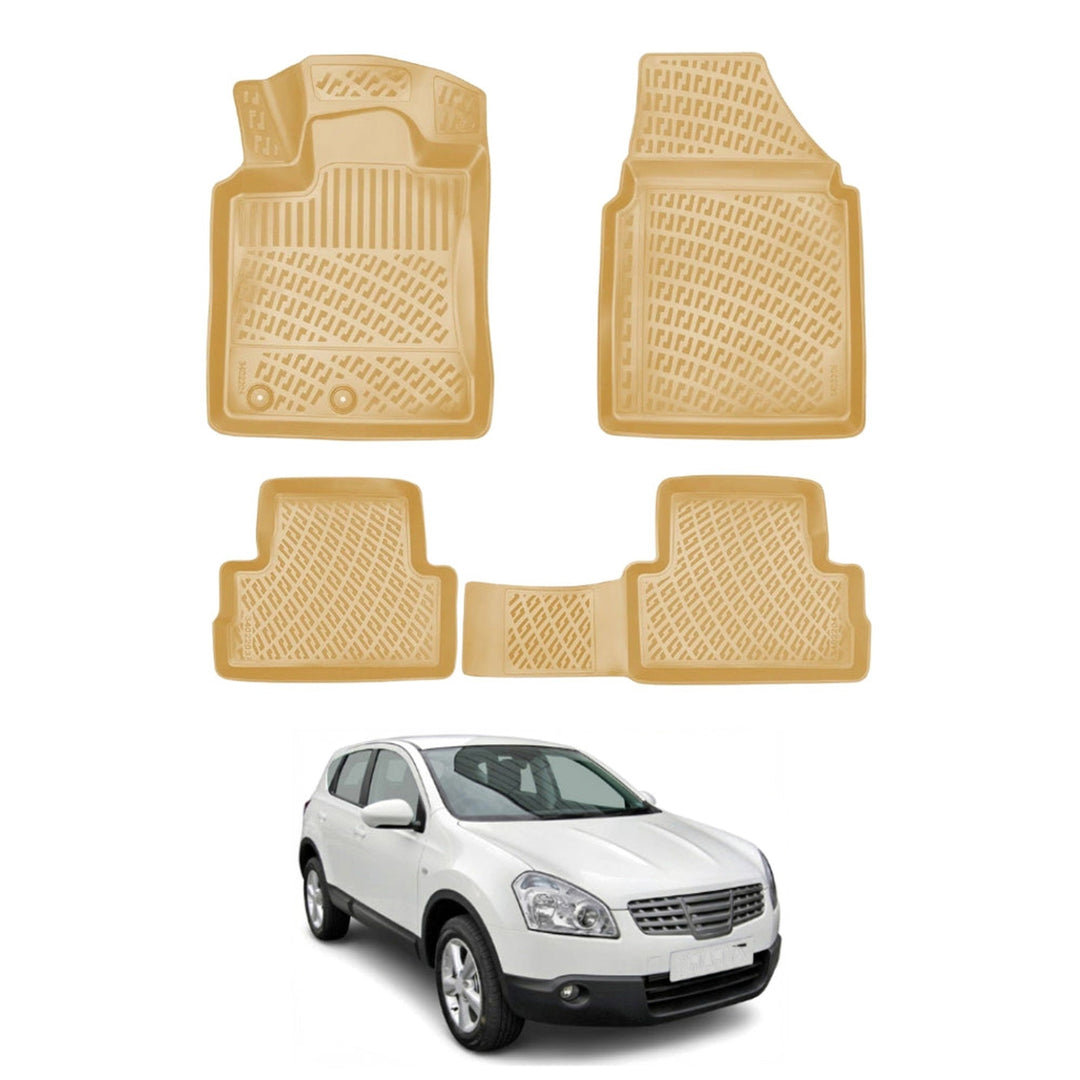 Nissan Qashqai 3D Paspas - Bej | 2006-2013 Arası