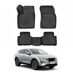 Resmi Galeri görüntüleyicisine yükleyin, Nissan Qashqai 3D Paspas - Siyah | 2022 ve Sonrası