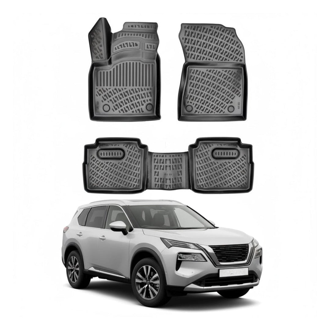 Nissan X-Trail 3D Paspas - Siyah, E-Power | 2022 ve Sonrası