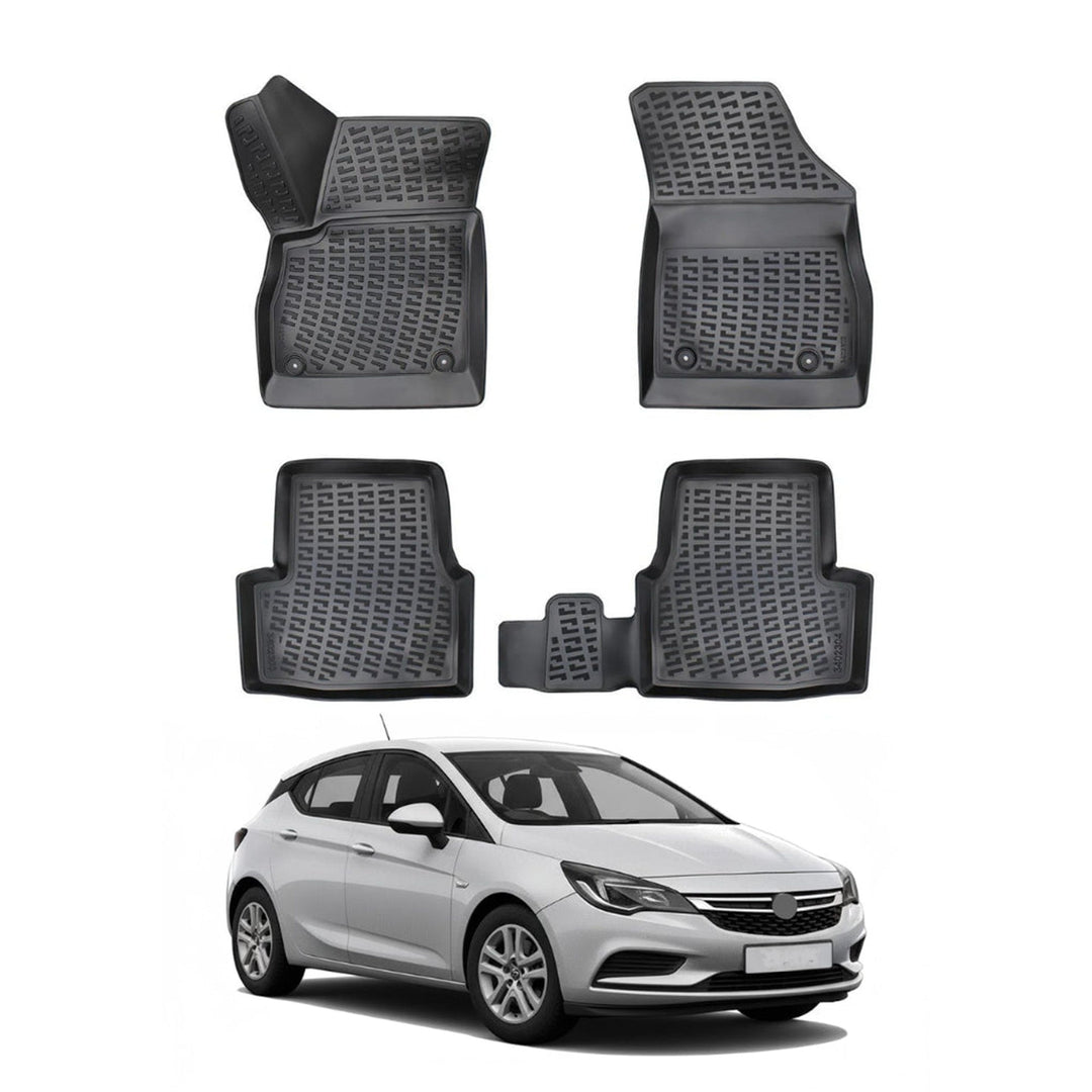 Opel Astra K 3D Paspas - Siyah | 2015-2021 Arası, HB