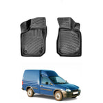 Resmi Galeri görüntüleyicisine yükleyin, Opel Combo B 3D Paspas - Siyah (2 Parça) | 1993-2001 Arası