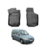 Resmi Galeri görüntüleyicisine yükleyin, Opel Combo C 3D Paspas - Siyah (2 Parça) | 2001-2011 Arası