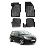 Resmi Galeri görüntüleyicisine yükleyin, Opel Corsa D 3D Paspas - Siyah | 2006-2014 Arası, HB