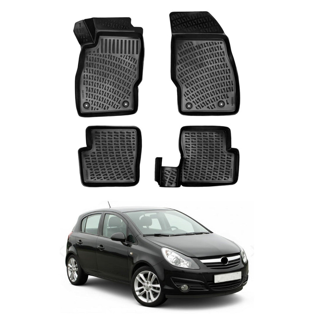 Opel Corsa D 3D Paspas - Siyah | 2006-2014 Arası, HB