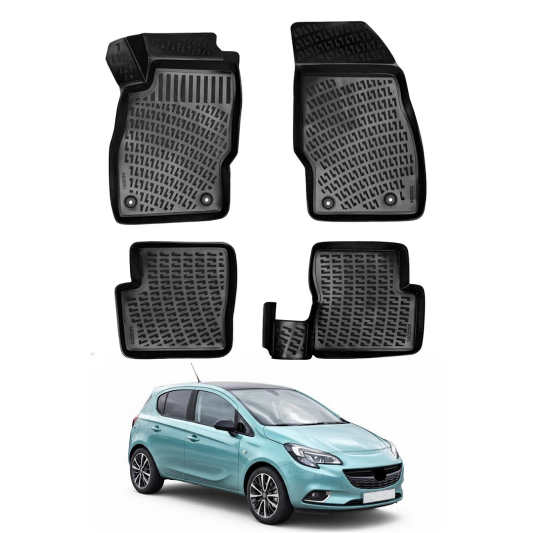 Opel Corsa E 3D Paspas - Siyah | 2014-2019 Arası, HB
