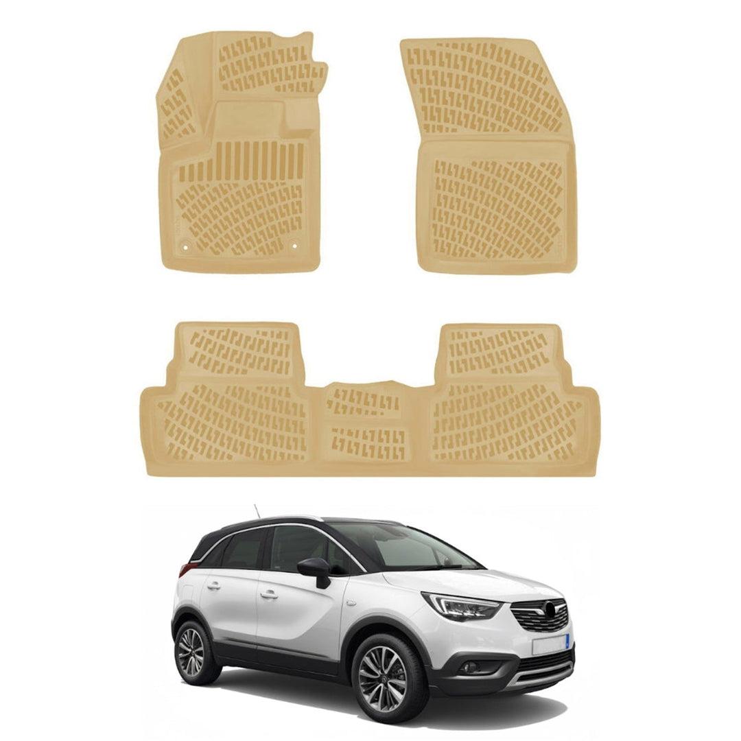 Opel Grandland X 3D Paspas - Bej | 2017-2021 Arası
