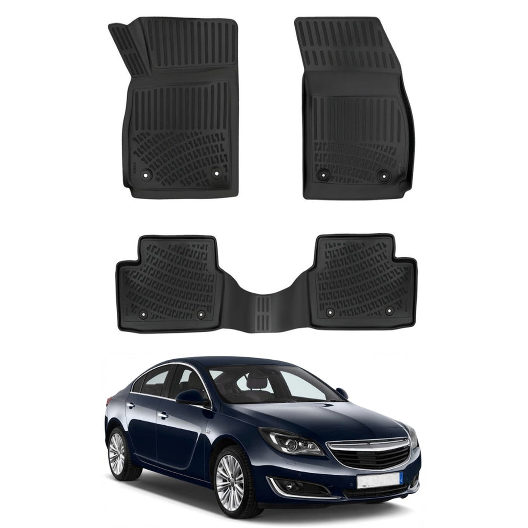 Opel Insignia 3D Paspas - Siyah | 2008-2017 Arası, SD