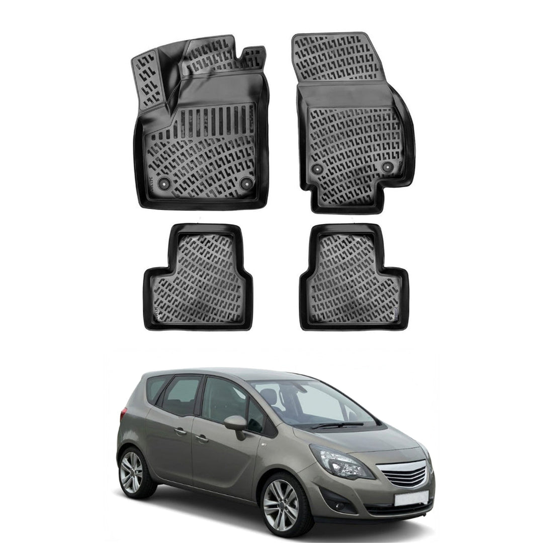 Opel Meriva B 3D Paspas - Siyah | 2010-2017 Arası, HB