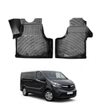 Resmi Galeri görüntüleyicisine yükleyin, Opel Vivaro B 3D Paspas - Siyah (2 Parça) | 2014-2019 Arası