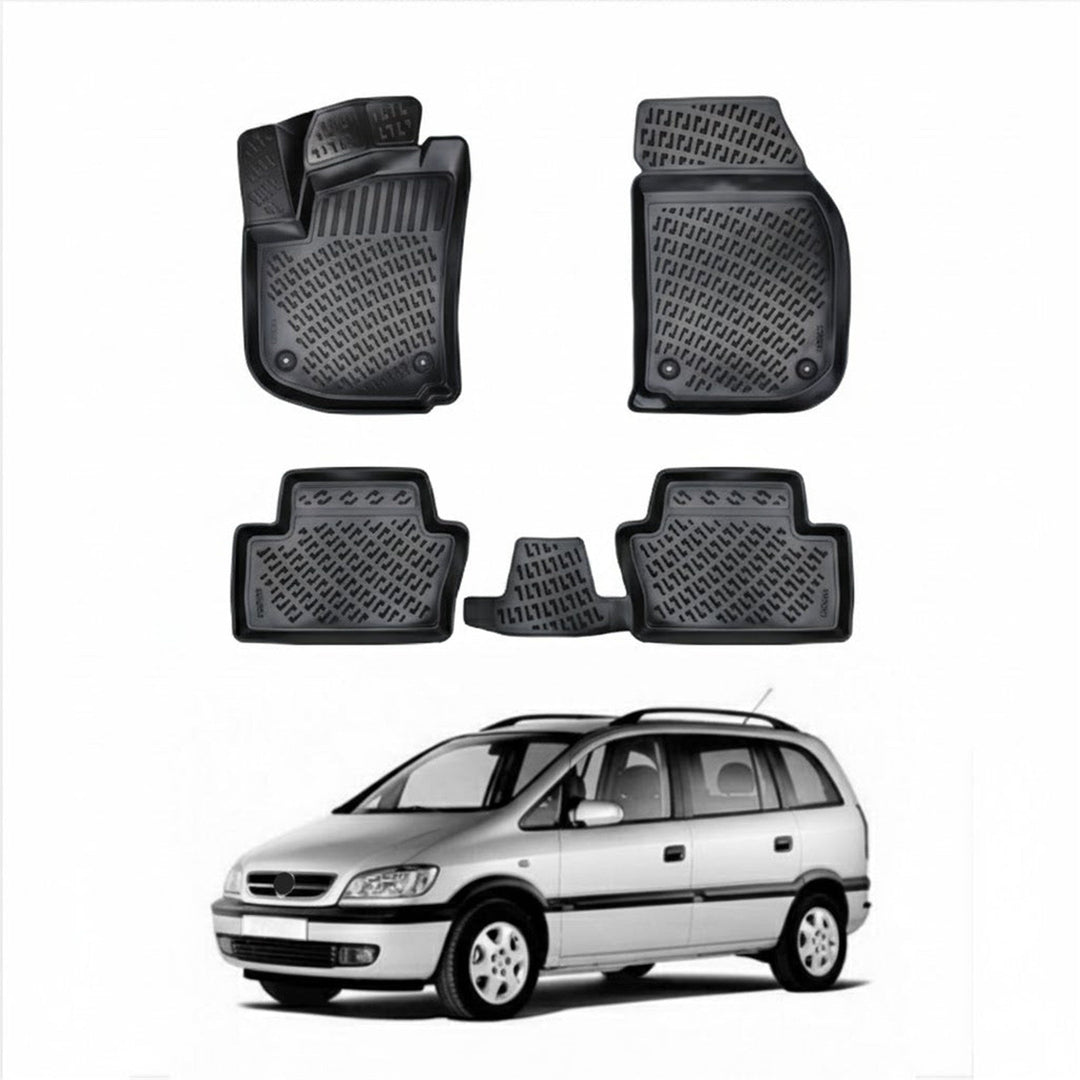 Opel Zafira 3D Paspas - Siyah | 1999-2006 Arası