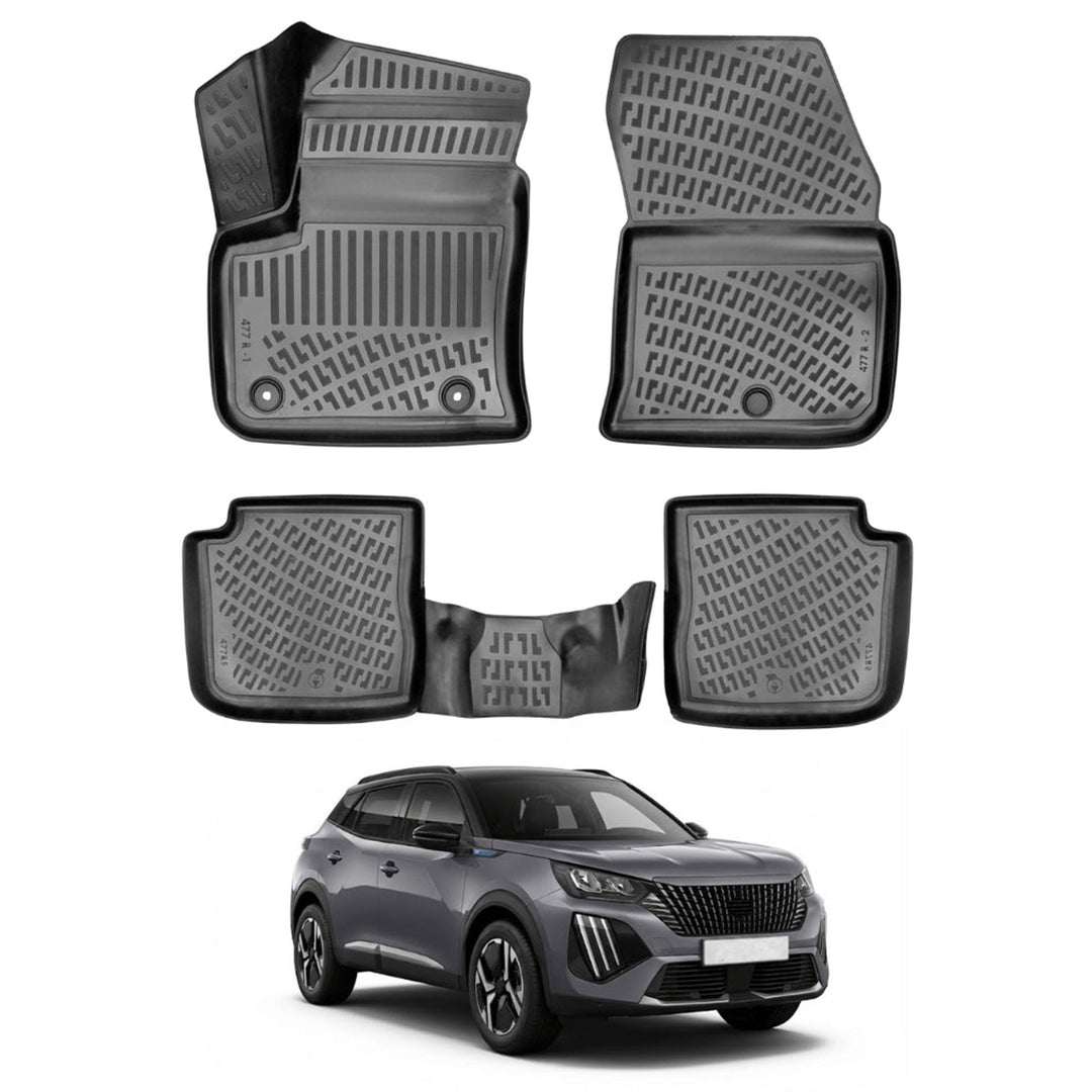 Peugeot E-2008 3D Paspas - Siyah, Elektrikli | 2023 ve Sonrası