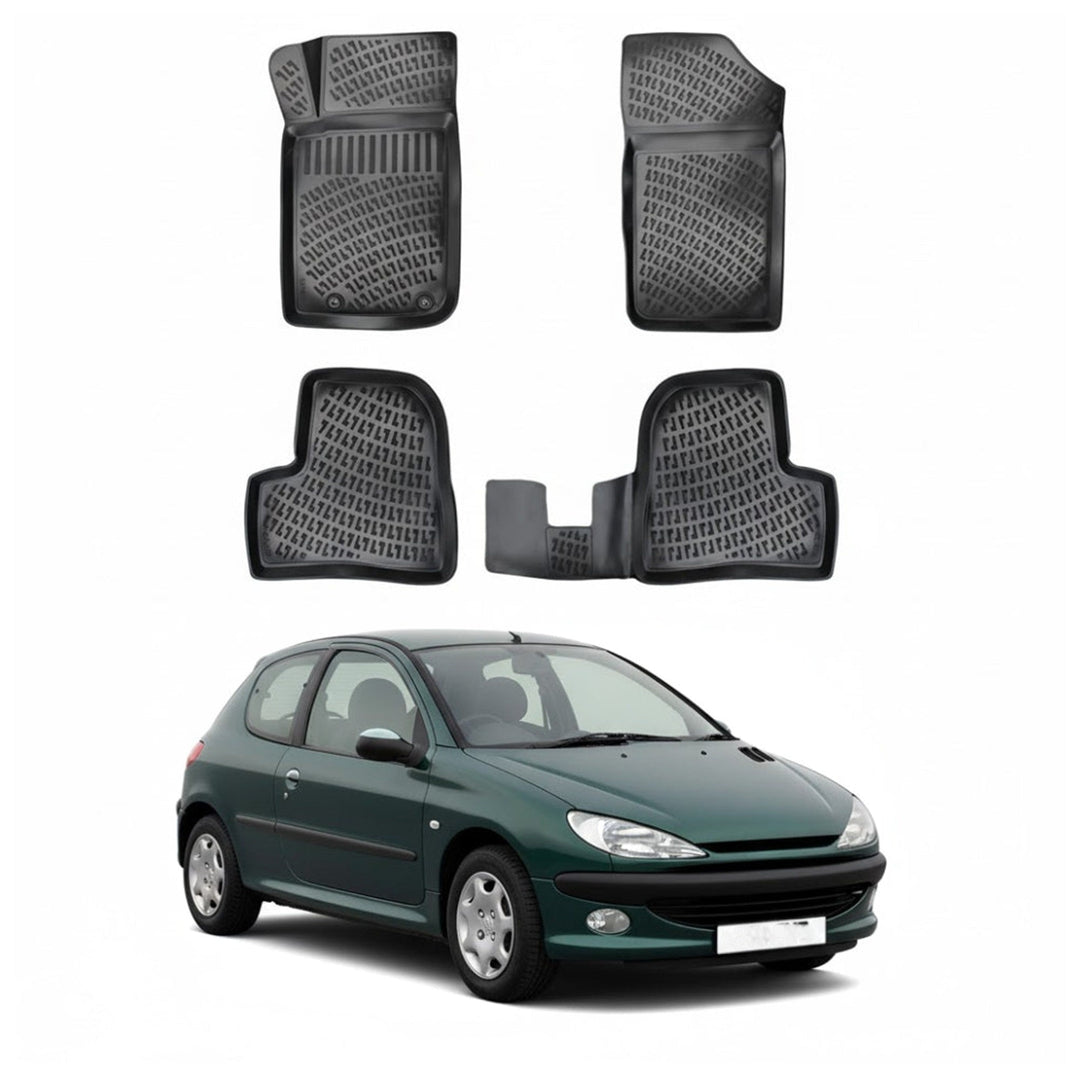 Peugeot 206 3D Paspas - Siyah | 1999 ve Sonrası, HB